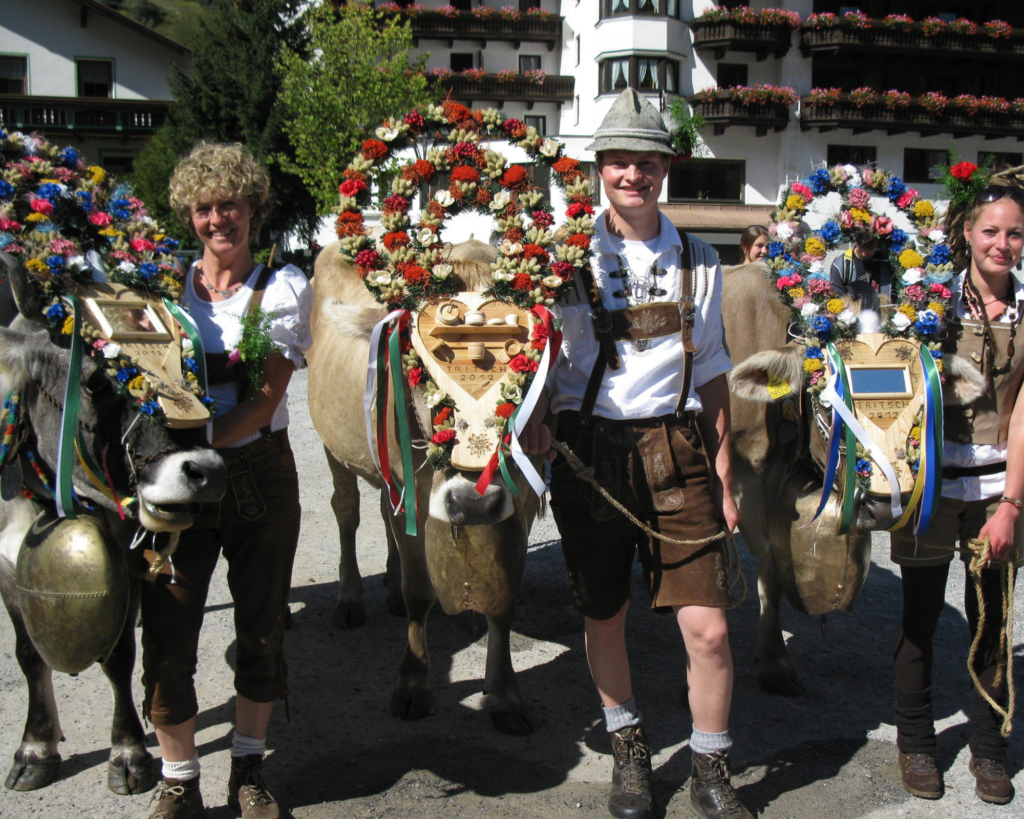 Almabtrieb, St Anton 